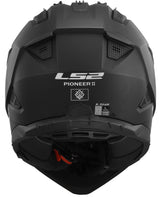 Ls2 Enduro-Helm MX702 Pioneer II Solider Helm MX702 Pawn. ii solid l mattschwarz