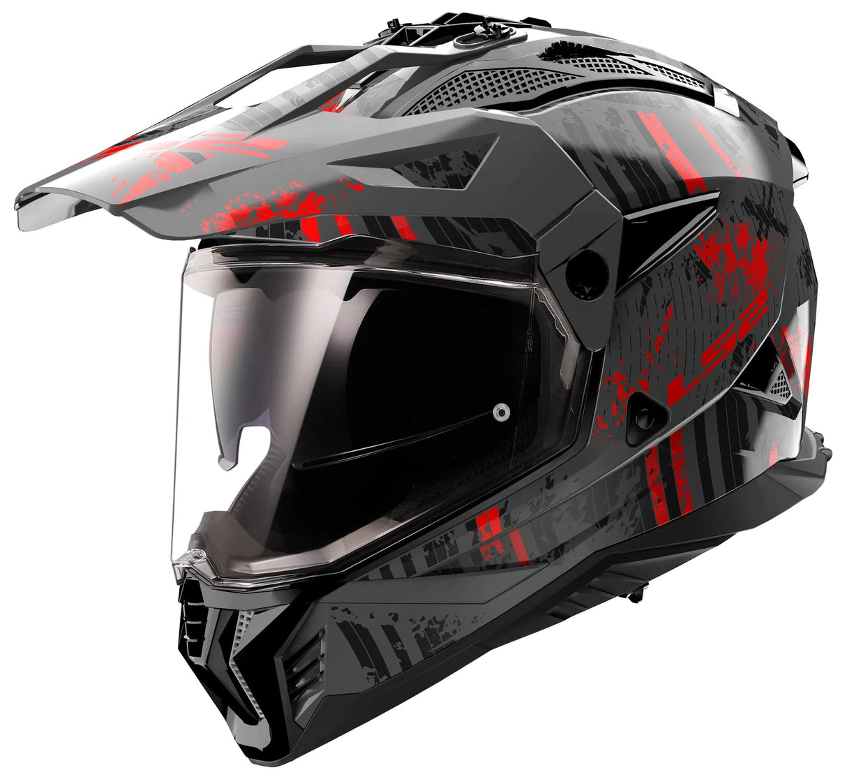 Ls2 Enduro-Helm MX702 Pioneer II Crazy. Helm mx702 Pawn.ii verrückt s bl. Hrsg