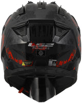 Ls2 Enduro-Helm MX702 Pioneer II Crazy. Helm mx702 Pawn.ii verrückt m bl. Hrsg