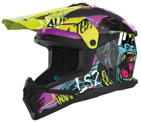Ls2 Motocross-Helm MX708 Fast II Gorilla Helm MX708 Fast II Gorilla VI GE Gr. xl