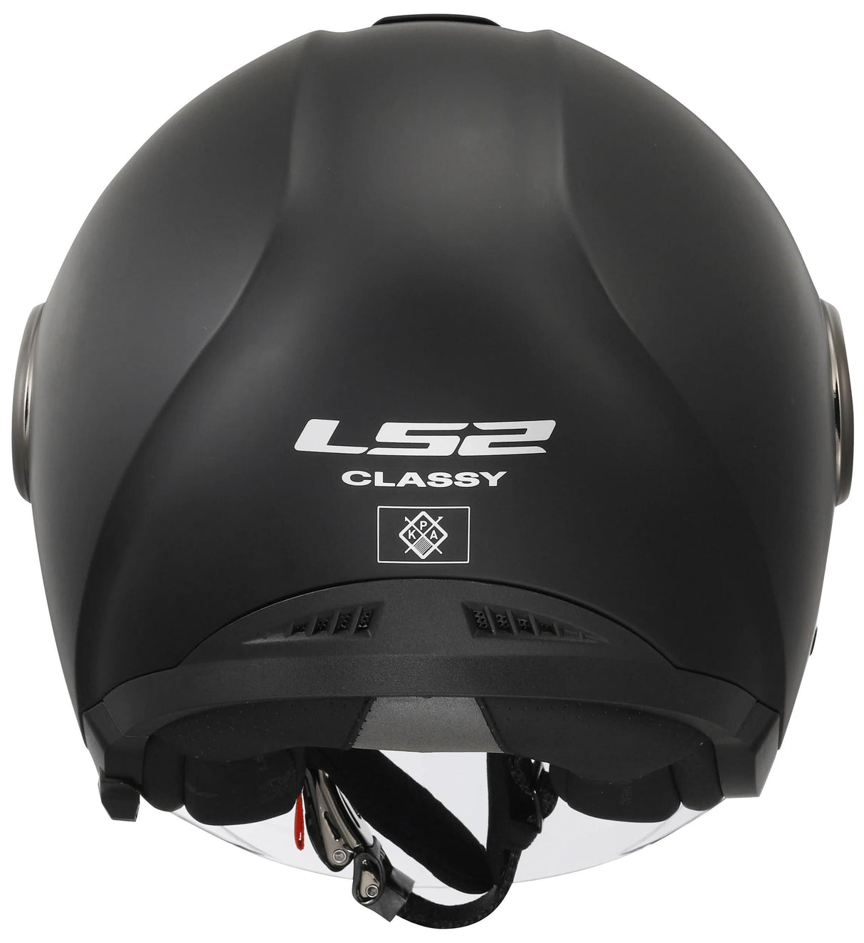Ls2 of620 edler solider Jethelm Helm of620 edler solider mattschwarzer Gr. 3xl