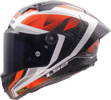 Ls2 Helm FF805 Thunder GP Raute M Weiß Rot