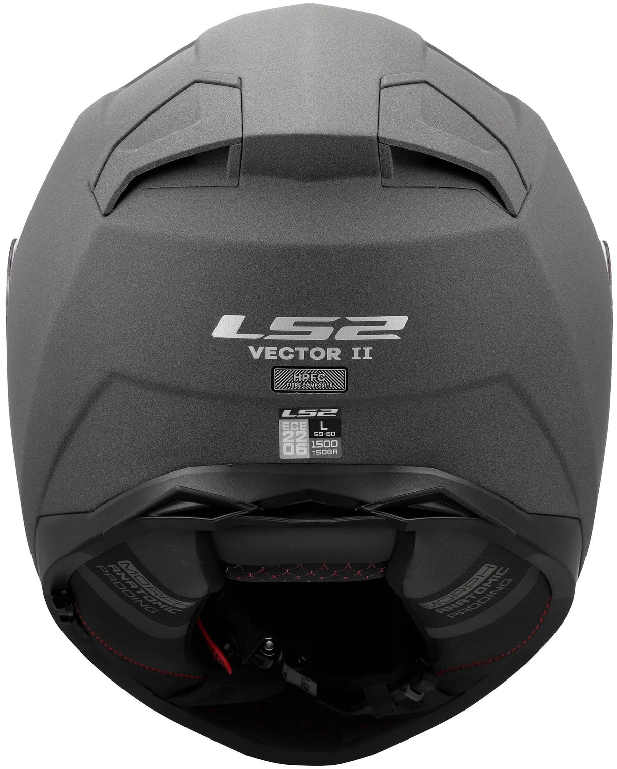 Ls2 Integralhelm FF811 Vector II Beton. Helm ff811 Vector II Beton matt m