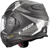 Ls2 Klapphelm FF901 Advant x Carbon Horizon. Helm ff901 advant x carb.hor.3xl bl sil-gr