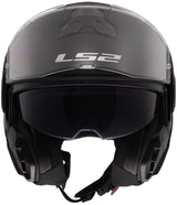 Ls2 Klapphelm FF910 Advant II Solid. Helm FF910 Advant II Solid XXL Mattschwarz