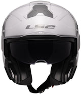 Ls2 Klapphelm FF910 Advant II Solid. Helm FF910 Advant II Solid S weiß