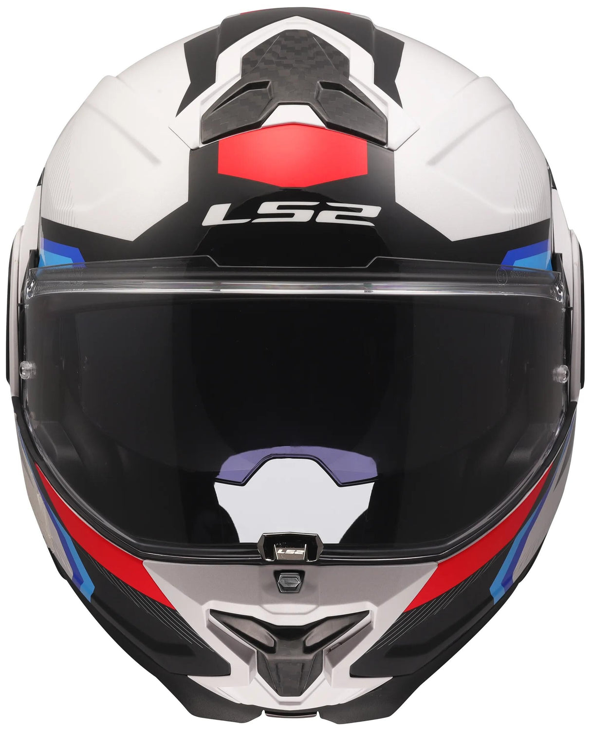 Ls2 Klapphelm FF910 Advant II Triple. Helm FF910 Advant II Triple L wh blau rot