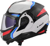 Ls2 Klapphelm FF910 Advant II Triple. Helm FF910 Advant II Triple XXL wh blau rot