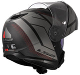 Ls2 Klapphelm ff908 Strobe II Code. Helm ff908 Stroh. II Code XL schwarz grau matt