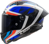 Ls2 Integralhelm FF805 Thunder Carbon GP Diamond Helm FF805 Thunder GP Diamond Blau Rot Gr. s