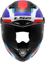 Ls2 Integralhelm FF805 Thunder Carbon GP Diamond Helm FF805 Thunder GP Diamond Blau Rot Gr. l
