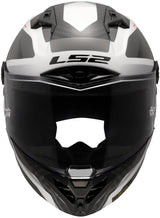 Ls2 Integralhelm FF805 Thunder Carbon GP Diamond Helm FF805 Thunder GP Rhombus Weiß Grau XXL