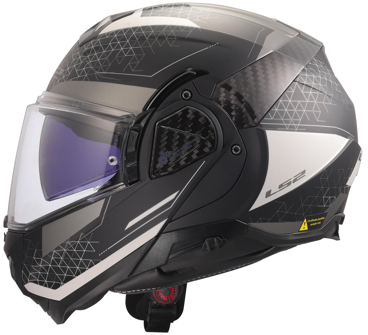 Ls2 Klapphelm FF910 Advant II Astral Helm FF910 Advant I Astral Mattgrau Gr. s
