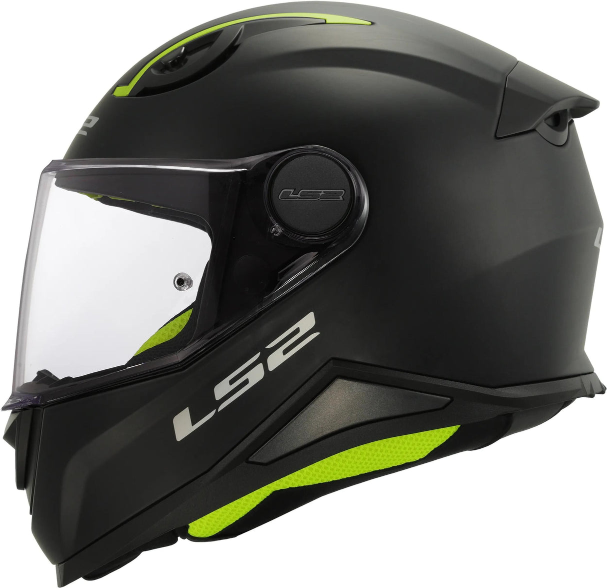 Ls2 Kinder-Integralhelm FF812 Kid Solid. Helm Kind FF812 Soli Schwarz Matt Gr. m