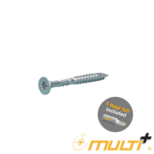 Abi Multi-Torx-Schraube VK 6,0x50 30 Tx30 Elvz | 200 Stück
