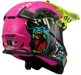 Ls2 Kinder-Motocross-Helm MX437 Fast Evo II Mini Gorilla