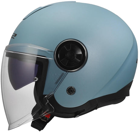 Ls2 of620 edler Solid Jethelm Helm of620 edler Solid Hellblau matt m