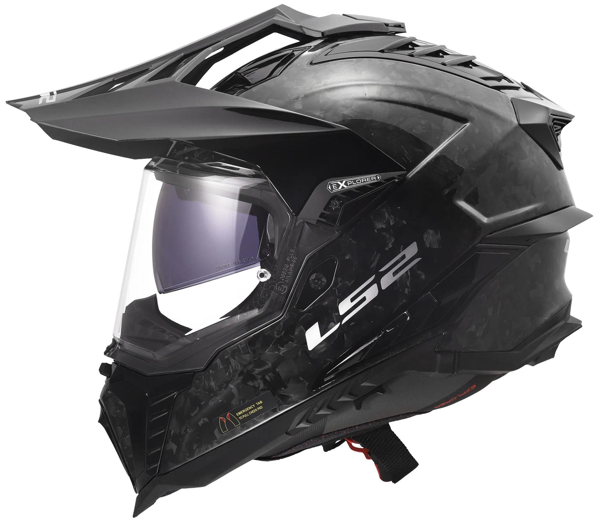 Ls2 Enduro-Helm MX701 Explorer Carbon Forged Helm MX701 Explorer Forged Carbon Gr. xl