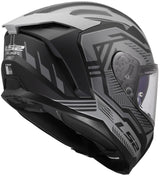 Ls2 integralhelm ff817 challenger ii dravix helmet ff817 challeng ii dravix matt gray xl