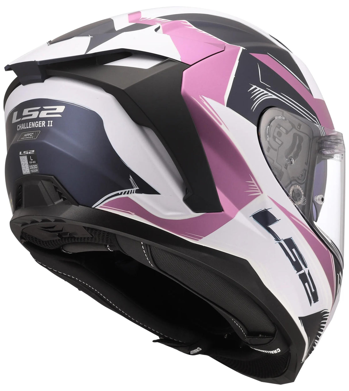 Ls2 Helm FF817 Challenge II Flaman Lavendel Gr. s