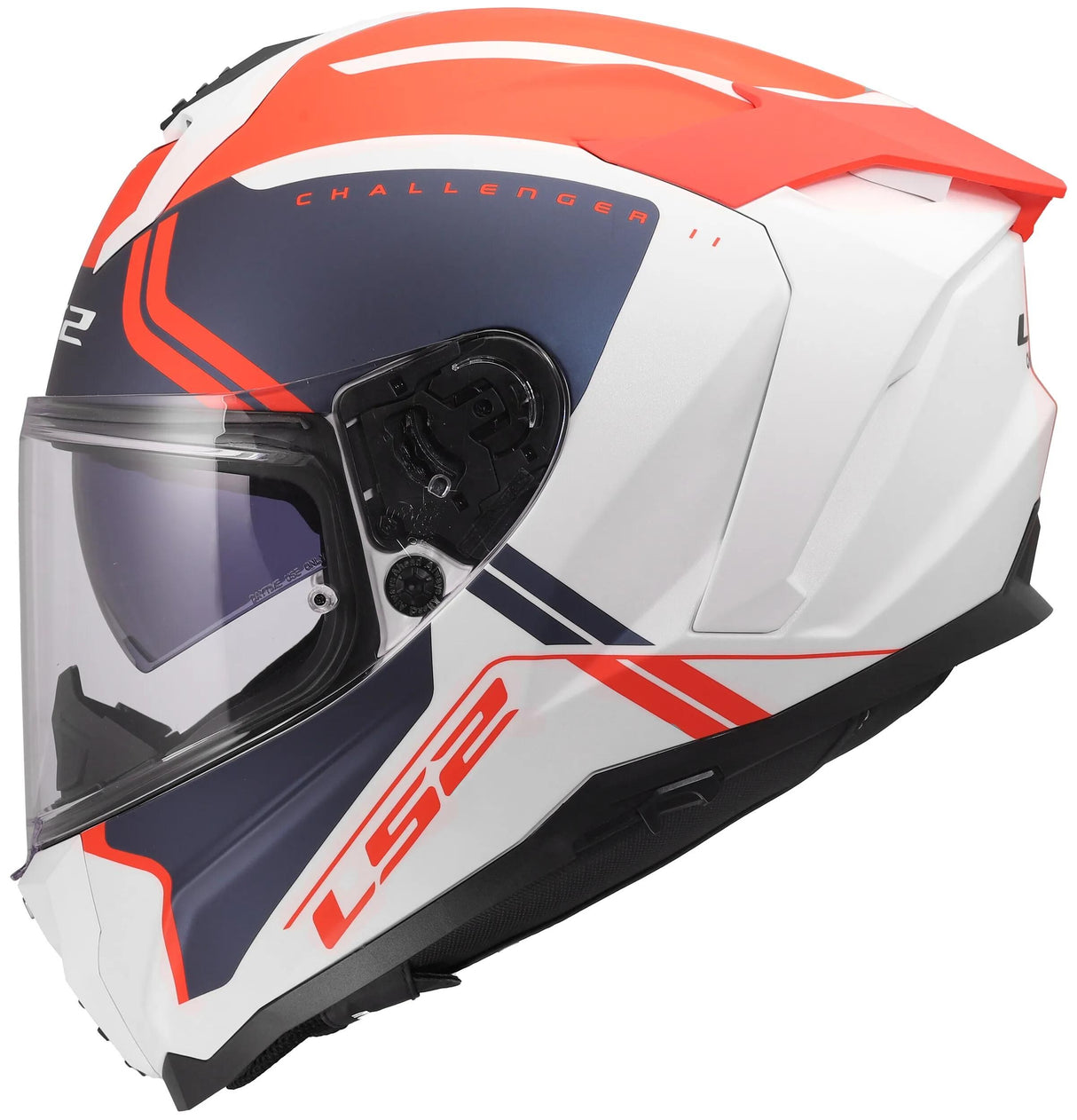 Ls2 Helm FF817 Challenge II Titanweiß Bl RT S