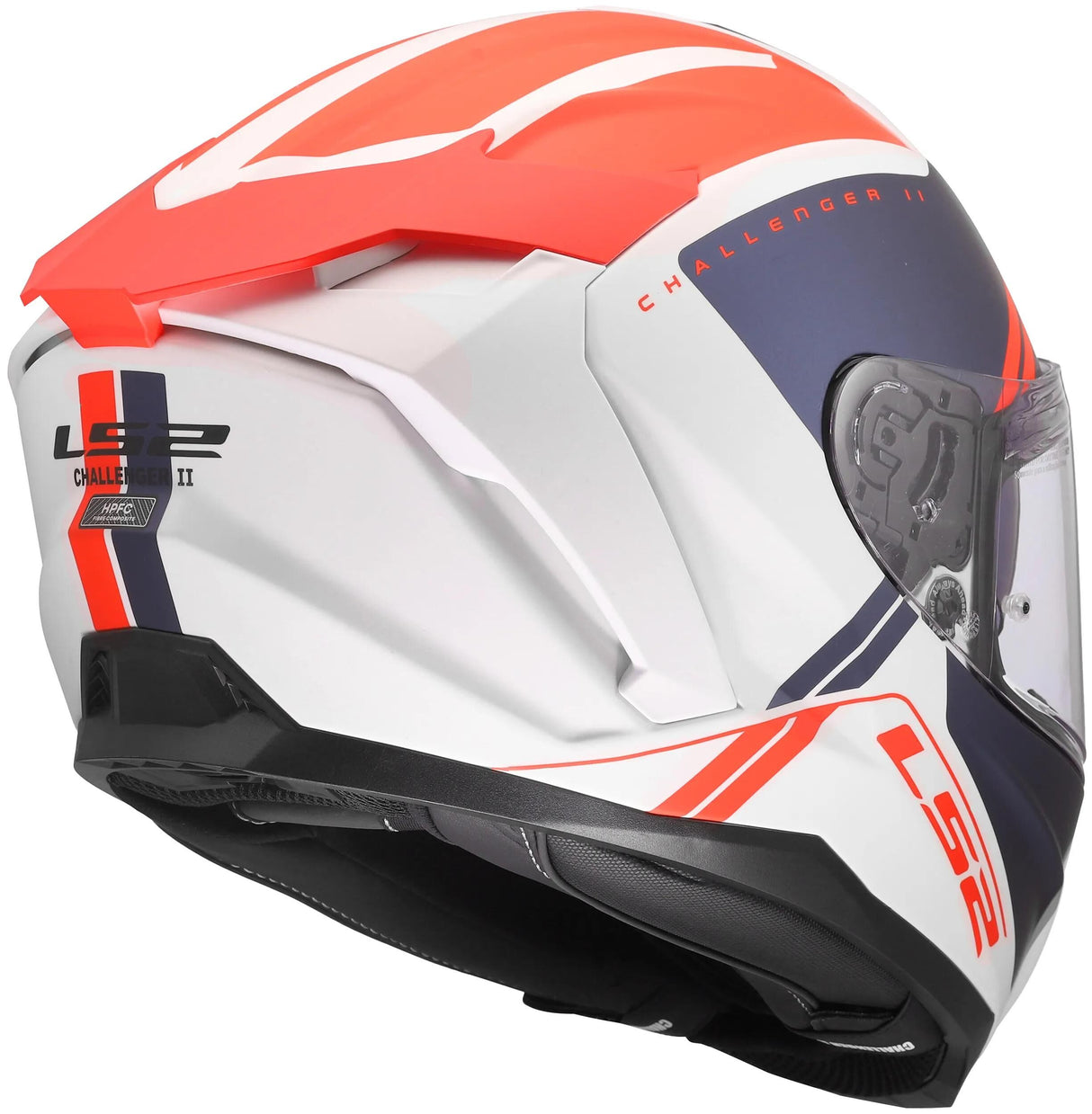 Ls2 Helm FF817 Challenge II Titanweiß Bl RT X