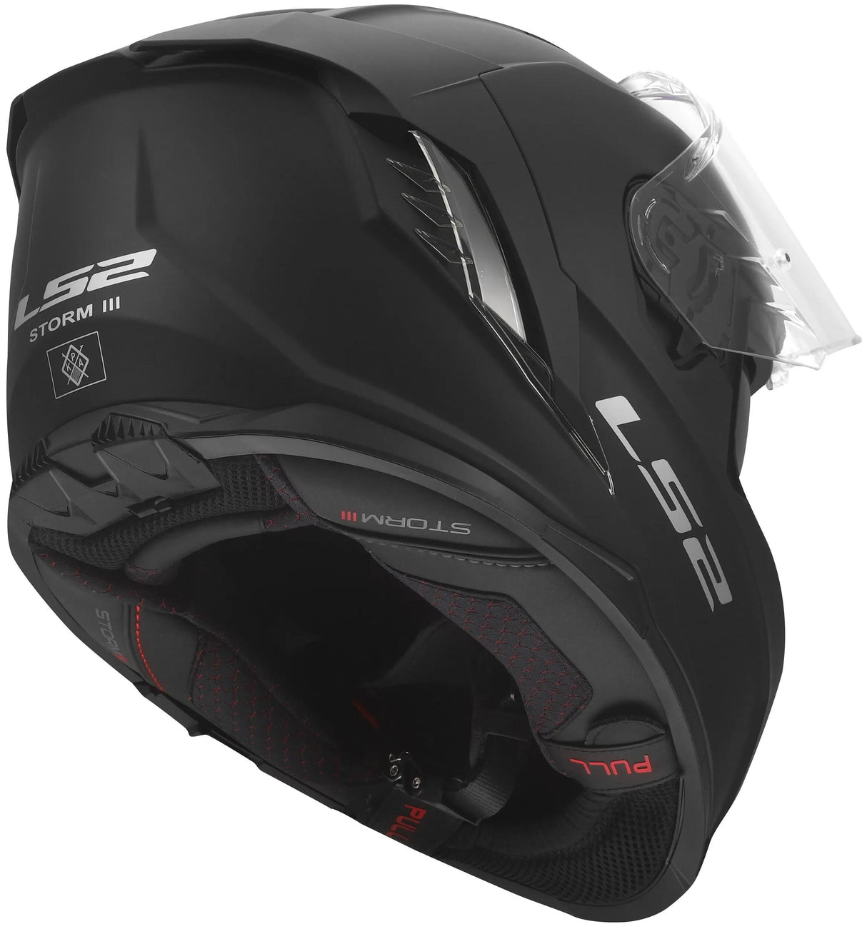 Ls2 integralhelm ff818 storm iii solid helmet ff818 storm ii solid matt black gr. xs