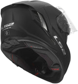 Ls2 integralhelm ff818 storm iii solid helmet ff818 storm ii solid matt black size 3xl