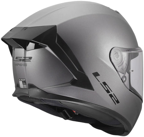 Ls2 Integralhelm FF820 Rapid III Solid Helme FF820 Rapid I Solid Matt Titanium XL