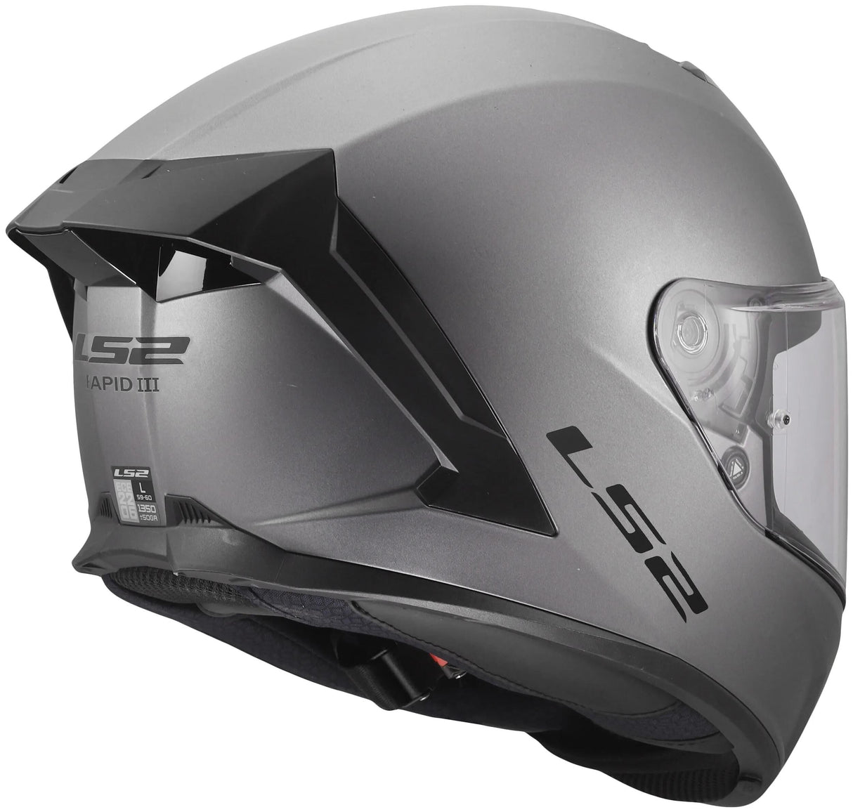 Ls2 Helme FF820 Rapid i Solid Matt Titan XXL