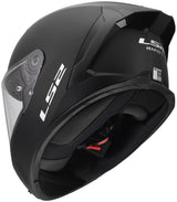 Ls2 integralhelm ff820 rapid iii solid helmets ff820 rapid i solid matt black gr. m
