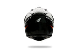 Ufo Plast Enduro Helm Aries Helm Aries M weiß schwarz