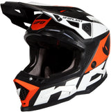 Ufo Plast Motocross-Helm Echus Helm Echus m bl. Orangeweiß matt