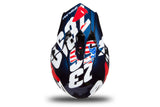UFO Plast Kinder Crosshelm Korey Helm UFO Plst Korey S Blau