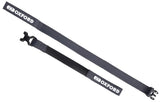 Oxford-Tragegurte Atlas Clip. Atlas B-Clip 26 mm x 2,0 m, graues Paar