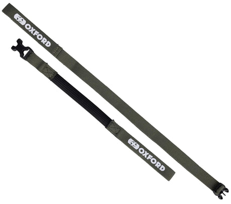 Oxford-Tragegurte Atlas Clip. Atlas B-Clip 17 mm x 1,2 m, grünes Paar