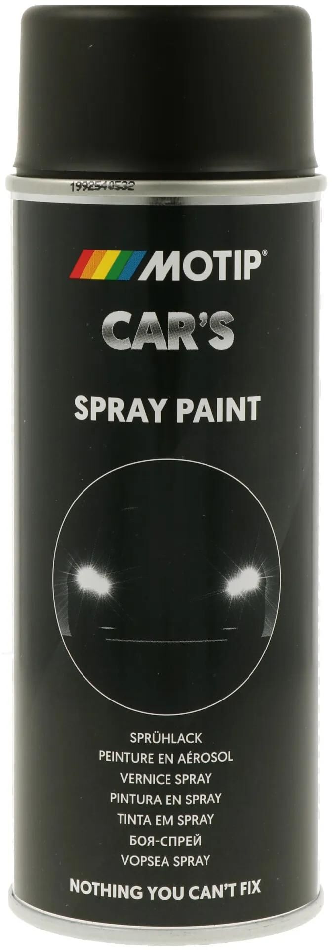 Dupli-Color Rallye-Lak Lacke schwarz matt 400 ml