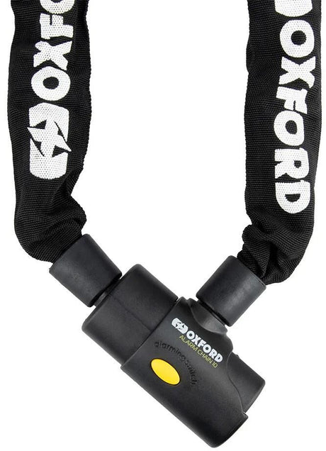 Oxford-Kettenschloss-Alarmkette, 10 Kettenglieder, 10 mm x 1,2 m, schwarzer Alarm