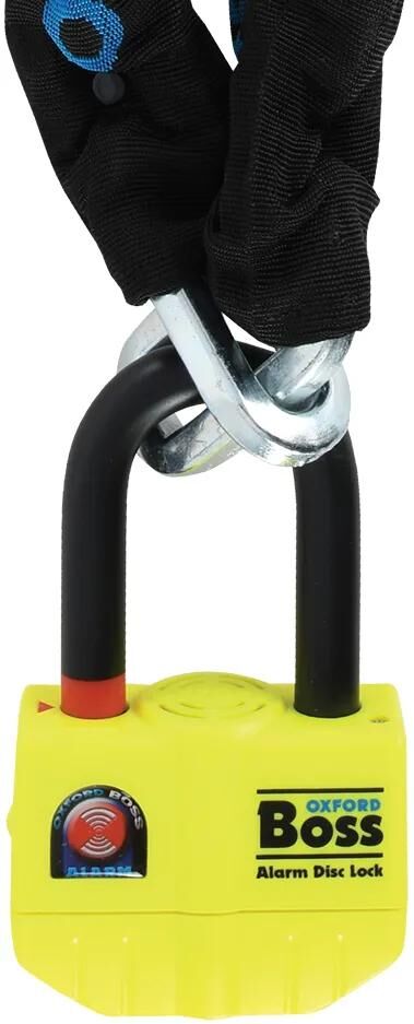 Oxford Kettenschloss Boss Alarm Kettenschlösser Boss Alarm 12 mm x 2 m