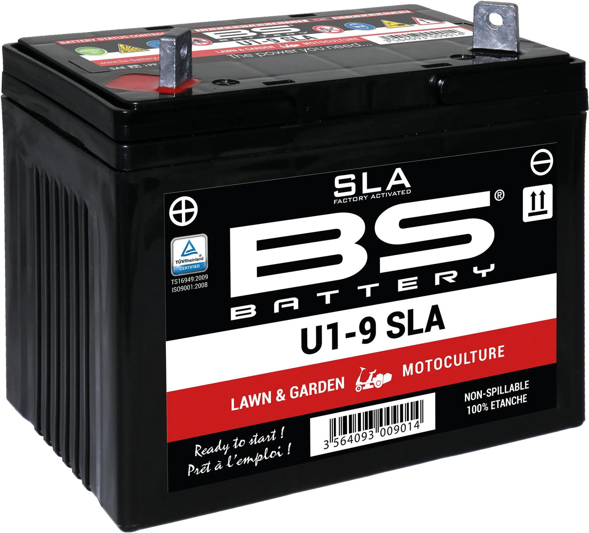 BS Batterie Batterie U1-9 Batterie U1-9 BS SLA Garten