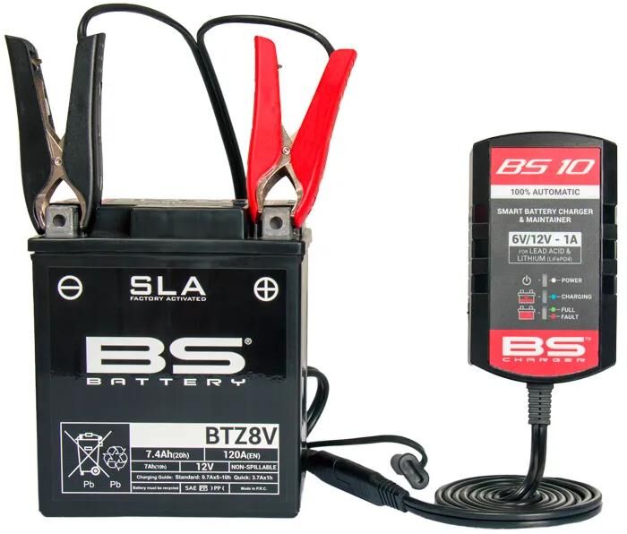 BS-Batterie-Batterieladegerät BS10 . Ladegerät bs10,bs-charge +lithium 1a