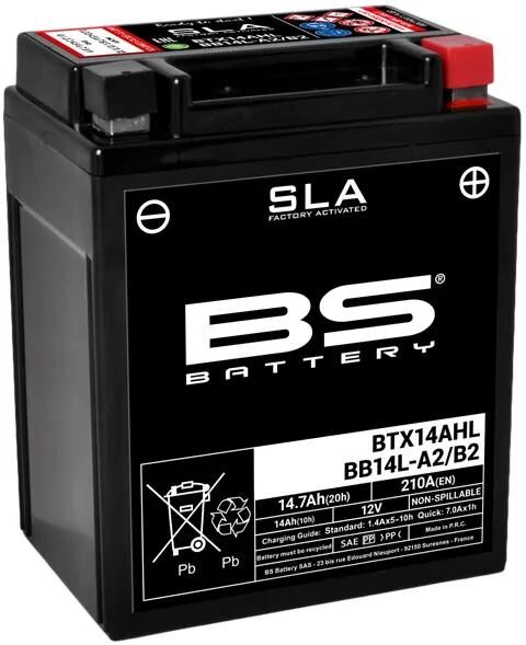 Bs-Batterie Bs-Batterie Batterie BB14L-A2 BB14L-B2 . Batterie bb14l-a2 b2 bs sla btx14ahl