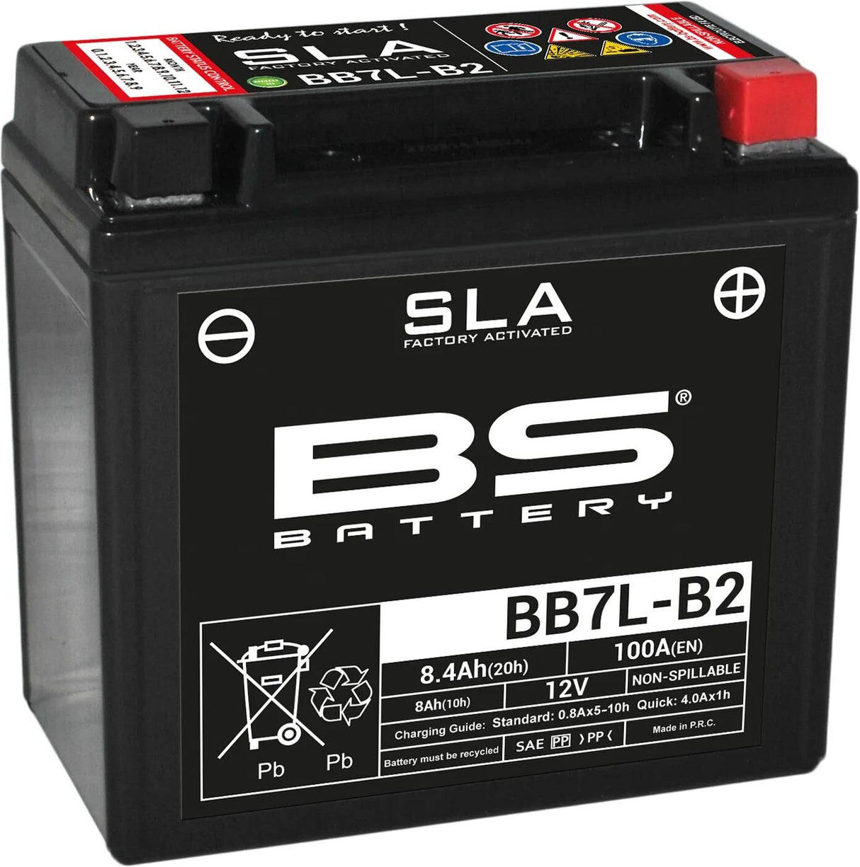 Bs-Batterie Batterie BB7L-B2. Batterie BB7L-B2 BS SLA