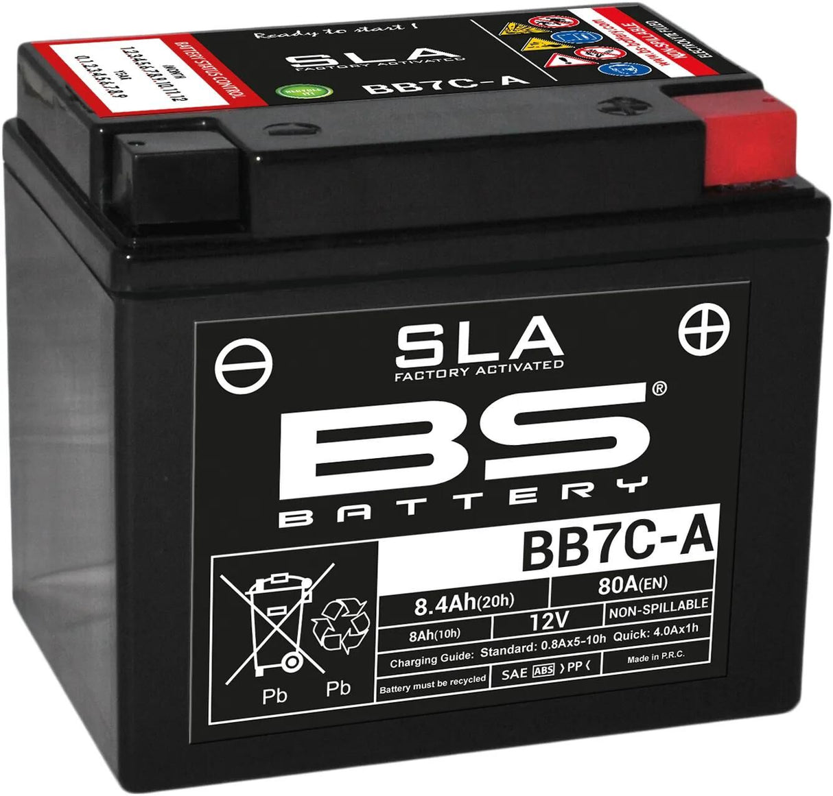 Bs-batterie batterie bb7c-a batterie bb7c-a bs sla