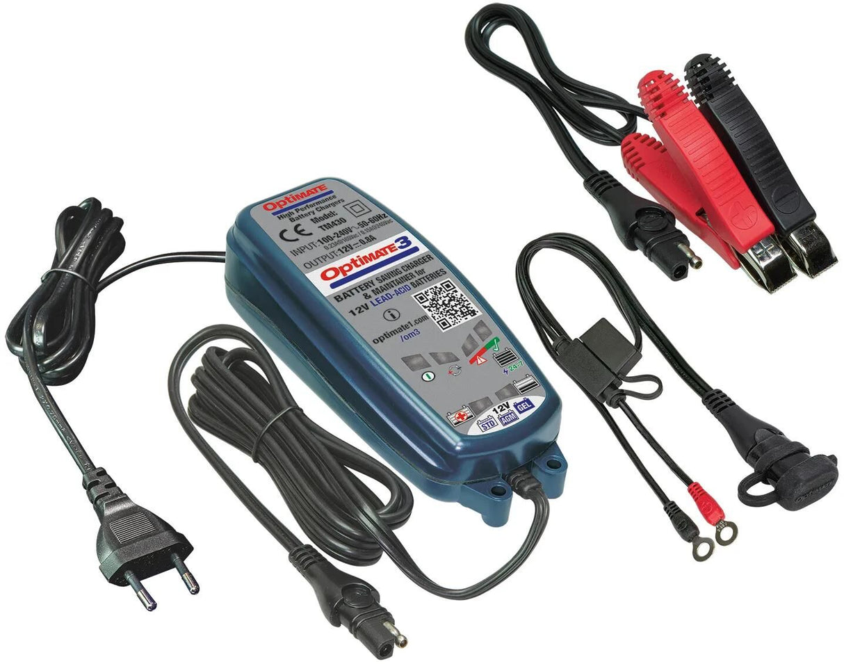 Tecmate Batterieladegerät Optimate3 Optimate 3 Ladegerät