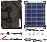 Tecmate Batterieladegerät Optimate Solar Duo 20 W Reiseset. Optimiertes Ladegerät Solar Duo 20w