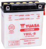 Yuasa-Batterie yb5l-b . Batterie YB5L-B Standard ohne SP