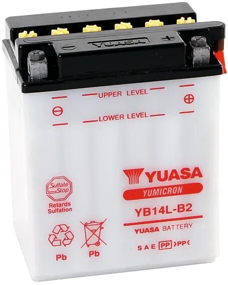 Yuasa -Standardbatterie YB14L-B2 Standard ohne SP