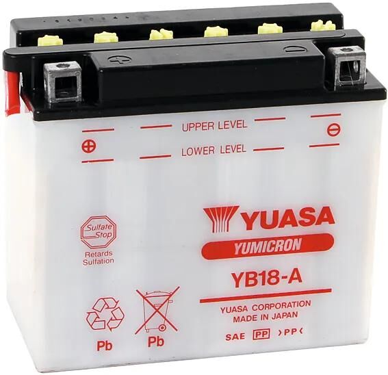 Yuasa-Batterie yb18-a. Batterie YB18-A Standard ohne SP