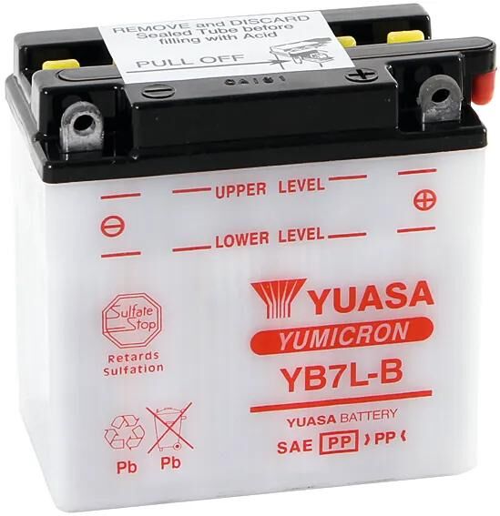 Yuasa-Batterie yb7l-b. Batterie YB7L-B Standard ohne SP